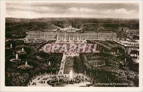 Cartes postales PANORAMA DE VERSAILLES