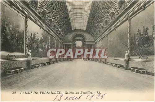 Ansichtskarte AK PALAIS DE VERSAILLES-Galerie des batailles-LL