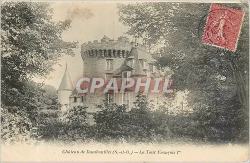 Cartes postales Chateau de Rambouillet (S et O)-La tour francois 1er