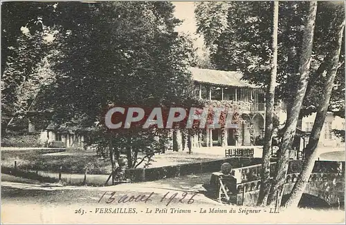 Ansichtskarte AK VERSAILLES-Le petit trianon- La Maison du Seigneur