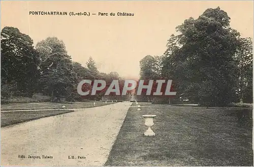 Cartes postales PONTCHARTRAIN (S et o) Parc du Chateau