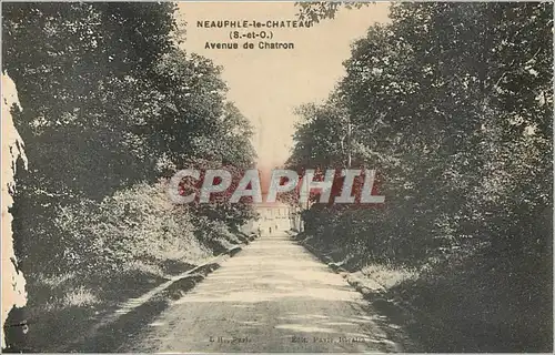 Cartes postales NEAUPHLE-LE-CHATEAU (S et O)Avenue de Chatron