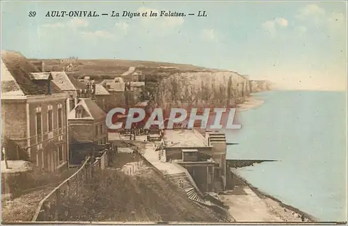 Cartes postales AULT-ONIVAL- La Digue et les Falaises