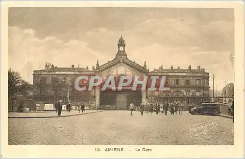 Cartes postales AMIENS-La Gare