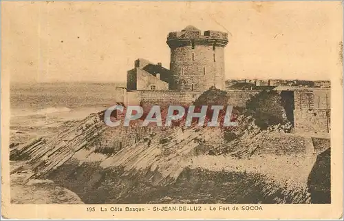 Ansichtskarte AK La Cote Basque-St JEAN DE LUZ Le fort de SOCOA