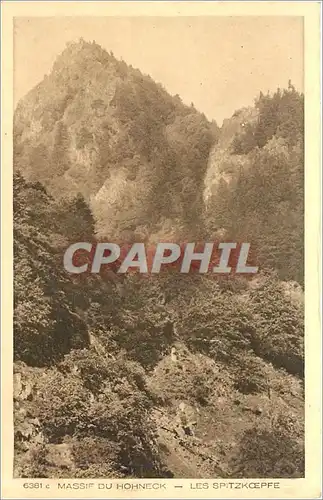 Cartes postales MASSIF DU HONECK-LES SPITZKCEPFE