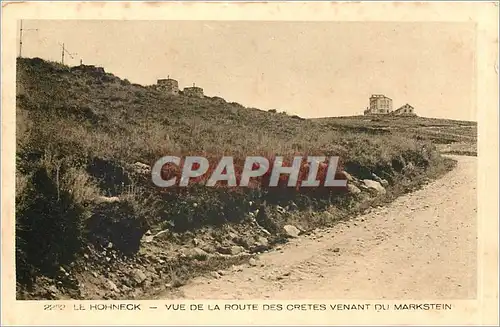 Cartes postales LE HOHNECK Vue de la route des cretes venant du Markstein