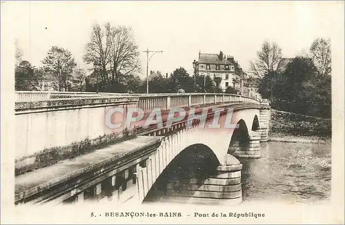 PA BESANCON les BAINS-Pont de la Republique
