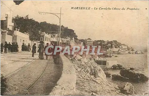 Ansichtskarte AK Marseille La Corniche Anse du Prophete