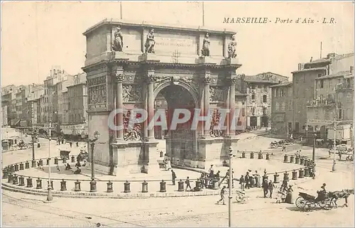 Cartes postales Marseille Porte d'Aix