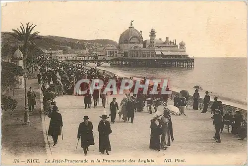 Cartes postales Nice La Jetee Promenade des Anglais