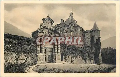 Cartes postales Chateau de Vizille Isere Entree