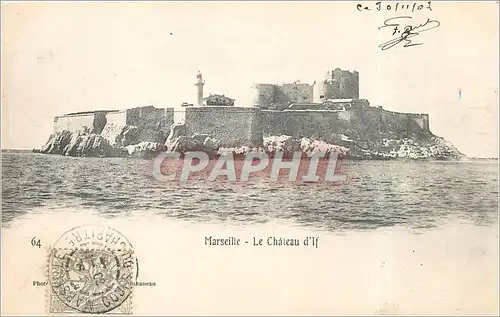 Cartes postales Marseille Le Chateau d'If