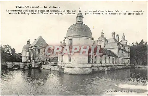 Cartes postales Tanlay Yonne Le Chateau