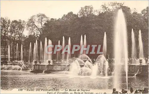 Ansichtskarte AK Parc de Versailles Le Bassin de Neptune Park of Versailles Basin et Neptune