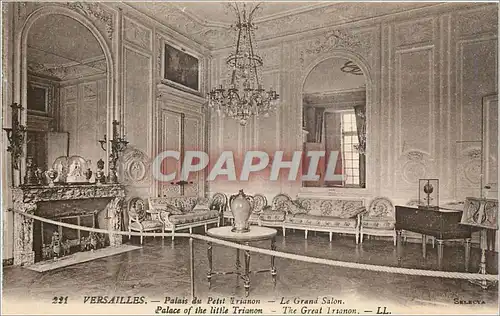 Cartes postales Versailles Palais du Petit Trianon Le Grand Salon