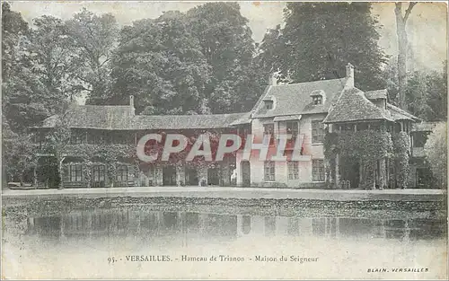 Ansichtskarte AK Versailles Hameau de Trianon Maison du Seigneur