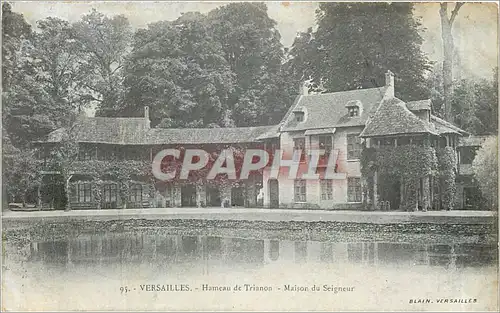 Cartes postales Versailles Hameau de Trianon Maison du Seigneur