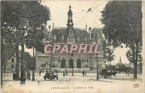 Cartes postales Versailles L'Hotel de Ville