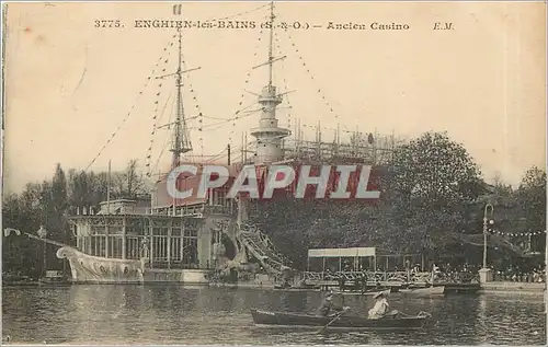 Cartes postales Enghien les Bains Ancien Casino