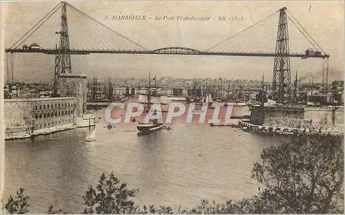 Cartes postales Marseille Le Pont Transbordeur