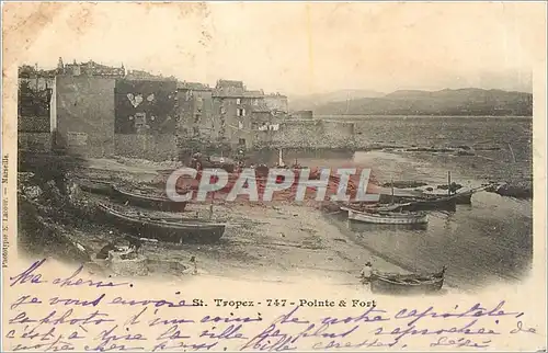 Cartes postales St Tropez 747 Pointe Fort