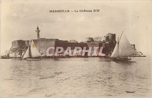 Cartes postales Marseille Le Chateau d'If