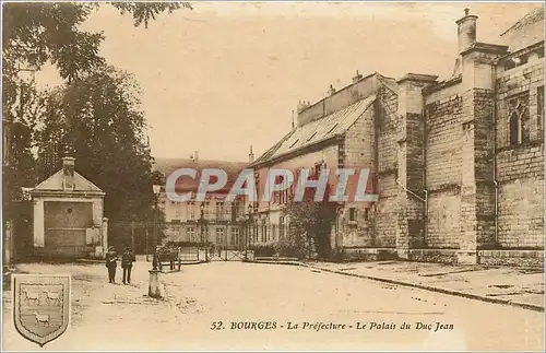 Cartes postales Bourges La Prefecture Le Palais du Duc Jean