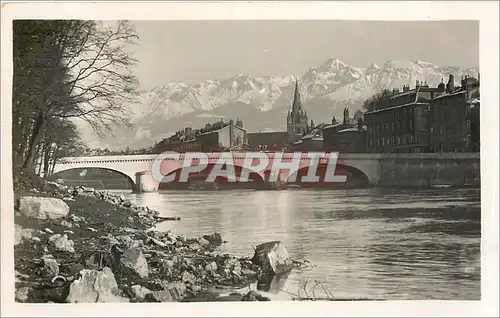 Cartes postales Grenoble L'Isere et la chaine de Belledonne