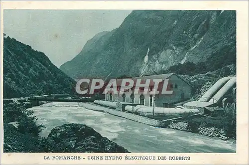 Ansichtskarte AK La Romanche Usine Hydro Electrique des Roberts