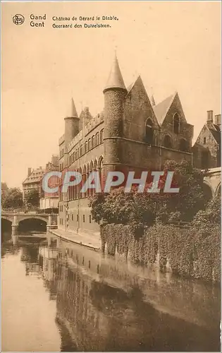 Cartes postales Gand Chateau de Gerard le Diable