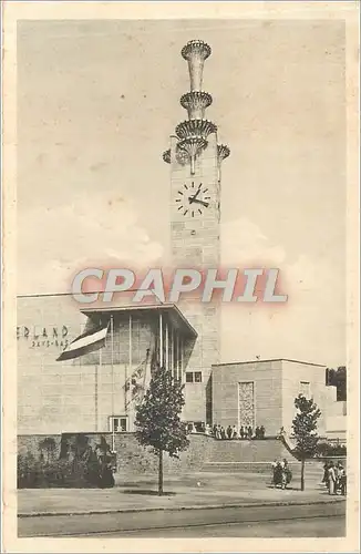 Cartes postales Exposition Universelle Bruxelles 1935 Pavillon des Pays Bas