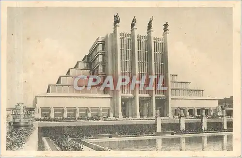 Cartes postales Exposition Universelle Bruxelles 1935 Grand Palais Groot