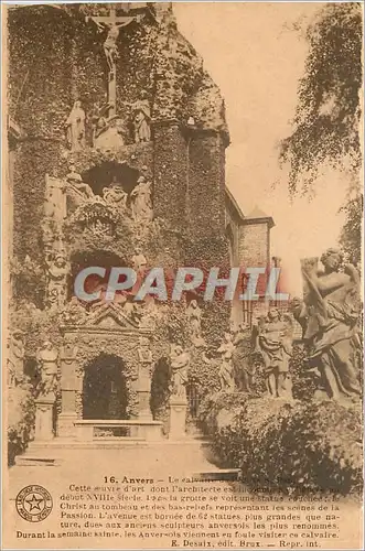 Cartes postales Anvers Le Calvaire St Pau