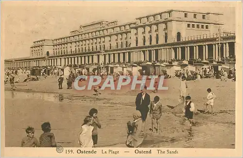 Cartes postales Ostende La Plage