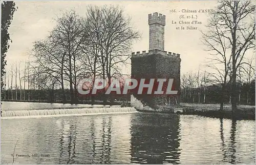 Ansichtskarte AK Chateau d'Anet E et L La Chute d'Eau et le Belier