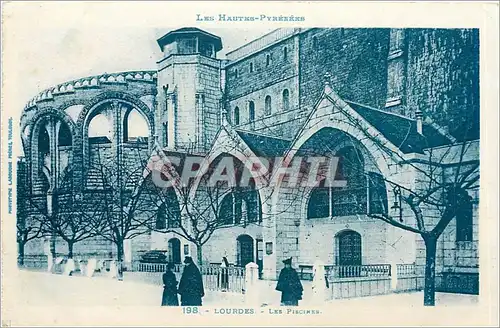 Cartes postales Les Hautes Pyrenees Lourdes Les Piscines