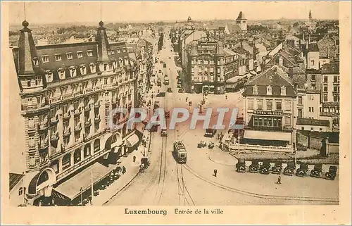 Cartes postales Luxembourg Entree de la Ville
