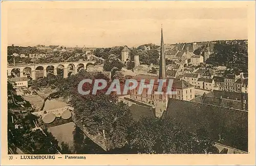 Cartes postales Luxembourg Panorama