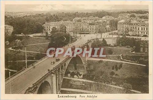 Cartes postales Luxembourg Pont Adolphe