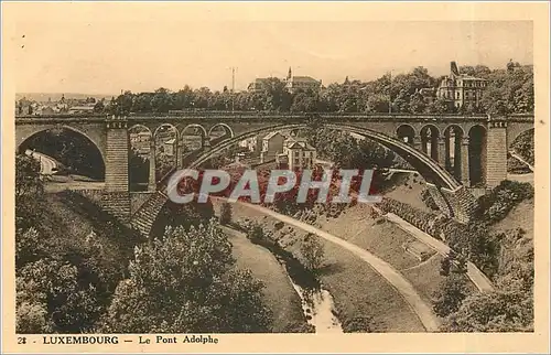 Cartes postales Luxembourg Le Pont Adolphe