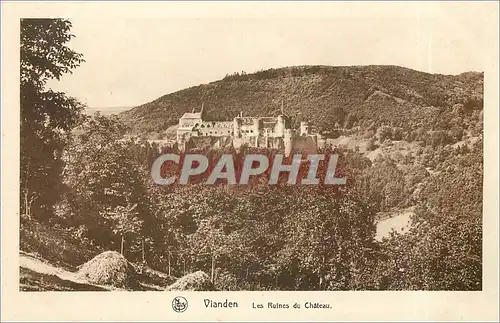 Cartes postales Vianden Les Ruines du Chateau