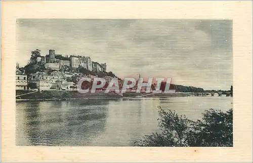 Cartes postales Chinon Le Chateau et la Vienne