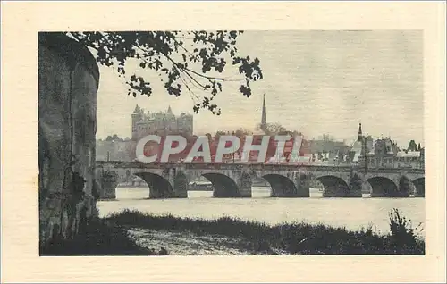 Cartes postales Saumur Le Pont et le Chateau