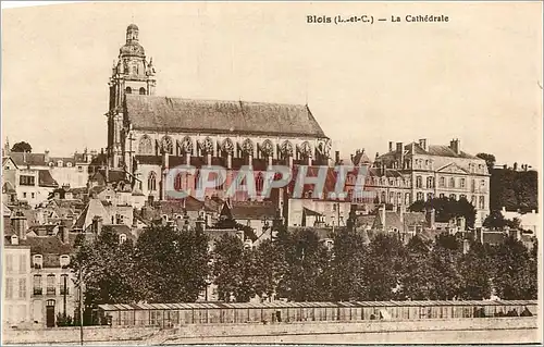 Cartes postales Blois L et C La Cathedrale