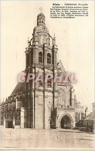 Cartes postales Blois Cathedrale St Louis