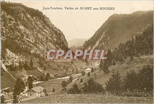 Cartes postales Jura Touriste Vallee de Morez aux Rousses