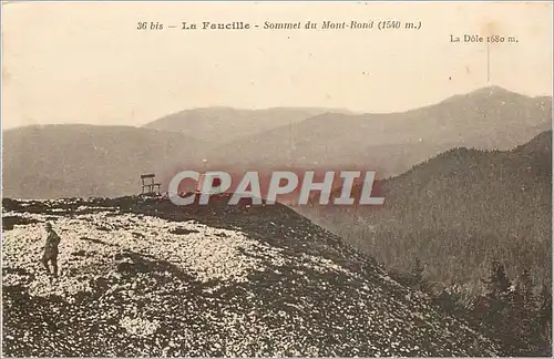 Cartes postales La Faucille Sommet du Mont Rond