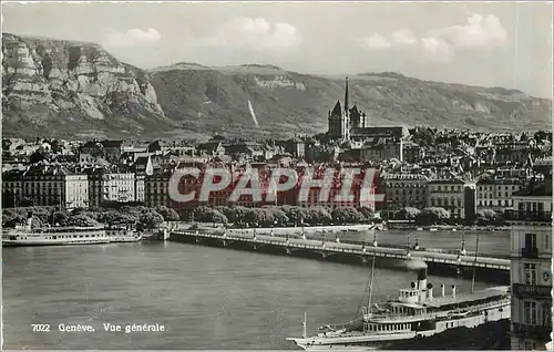 Cartes postales Geneve Vue generale