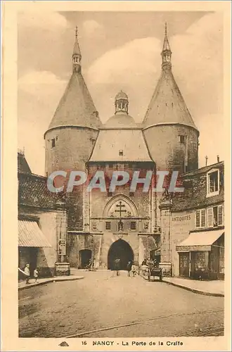 Cartes postales Nancy La Porte de la Craffe